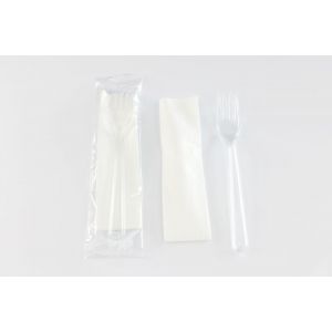 Set SUPERIOR fork + napkin, price per pack of 250 pieces