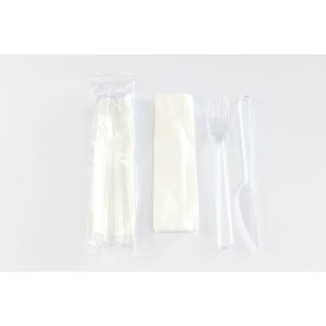 Set SUPERIOR knife + fork + napkin, price per 250 pieces