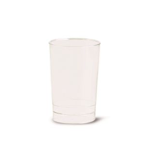 FINGERFOOD - TUBITO cup 150ml PS-BIO, transparent h.9x 5.5cm, 50 pieces