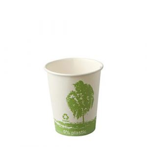 Paper cup zero plastic 180ml, 75pcs dia 7cm, h 9cm (k/30) for vending machines and water dispensers