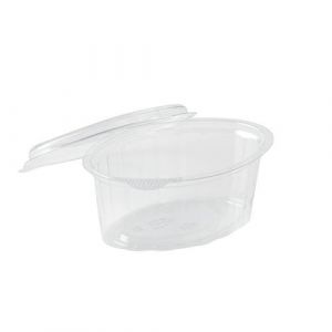 Container for sauce with lid 80ml 100pcs. PET (k/24)