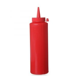 Cold sauce dispenser 0.70 l red, 3 pcs. - code 557945