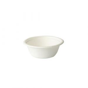 Sugar cane bowl 350ml-50pcs diameter 13.5cm;4.3cm white (k/20)