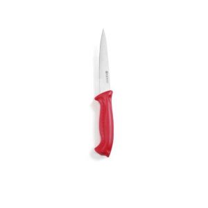 Nóż do filetowania HACCP - 150 mm, czerwony - kod 842522