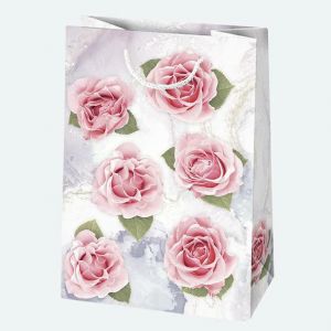Decorative bags T5 general set 151 23/32cm, 10 pieces (roses) (k/30)