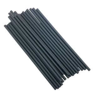 Paper straws dia.7mm length 23cm black 150pcs (k/27) Shake TnG