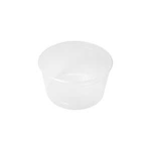 PP round soup container B 500ml 50pcs H5 transparent BIS-PAK /CARTONS/ (k/9)