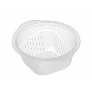 PP Soup Container 5500 R 500ml 50pcs fi 164mm for sealing frosted PERLAGE (k/12) ribbed