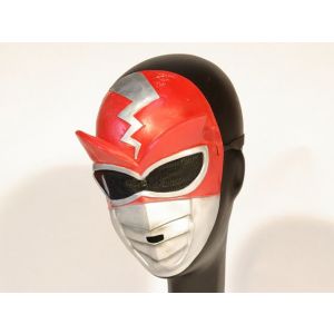 Children's latex mask Lightning bolt red, price per item