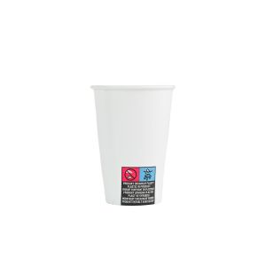 PAP/PE cup SW 180ml white a.50pcs.SUP (k/25) dia 70mm (180ml/210ml)