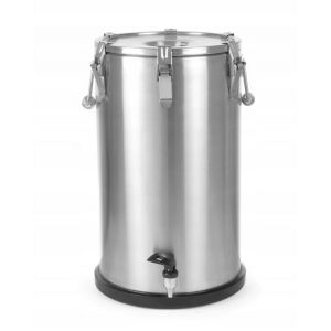 Steel food thermos with tap 35 liters - code 710326