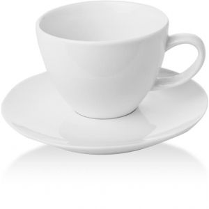 Elegant cup with saucer Bianco 2