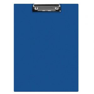 Clipboard DONAU File, PP, A4, with a clip, navy blue
