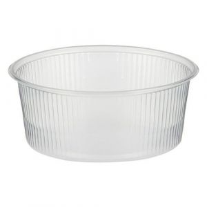 Round O-BOX clear container 200ml a.100pcs