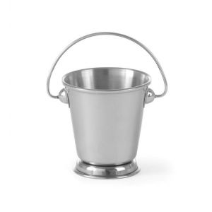 Miniature bucket with handle for snacks - ø87x(H)93 - code 426364