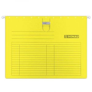 A4 clip folder DONAU yellow 7430001PL-11
