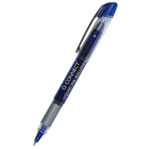 Rollerball Fine Tip Pen Q-CONNECT, 0. 5mm (line), blue