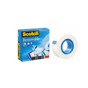 SCOTCH® Removable office tape matte, 19mm, 32.9m