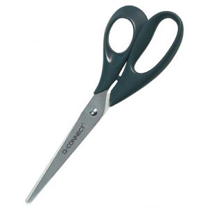 Nożyczki biurowe Q-CONNECT, klasyczne, 21cm, czarne
