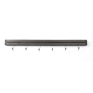 Magnetic strip with hooks length 600 mm - code 820407