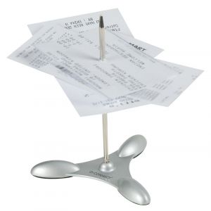 Paper Spear Q-CONNECT, metal, for bills, 11cm