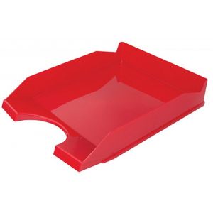 Desktop Letter Tray OFFICE PRODUCTS, polystyrene/PP, A4, red