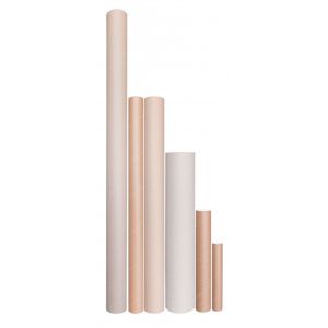 Cardboard tube, OFFICE PRODUCTS; diameter 52mm, length 750mm, for A1, B2, B1 formats