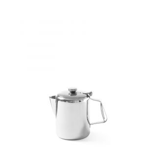 Steel coffee pot with lid - 1 L
