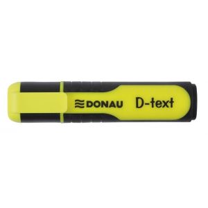Highlighter DONAU D-Text, 1-5mm (line), yellow