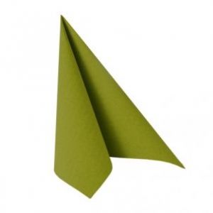 Napkins PAPSTAR Royal Collection 40x40 olive pack of 50 pcs.
