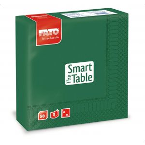 33x33 2W green FATO napkins 50pcs (k/24) Smart Table
