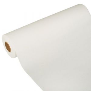 Table runner PAPSTAR ROYAL Collection in roll 24m/40cm white, tissue paper