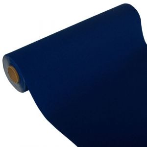 Table runner PAPSTAR Royal Collection in roll 24m/40cm dark blue tissue paper