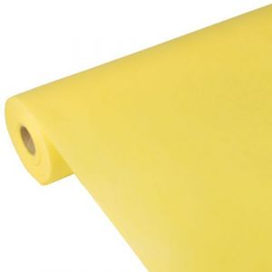 Tablecloths non-woven, "PAPSTAR soft selection plus", size 40m/0,9m colour: yellow