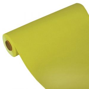 Table runner PAPSTAR ROYAL Collection in roll 24m/40cm lime, tissue paper