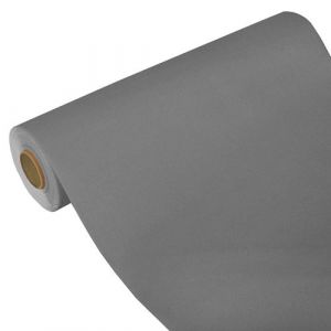 Table runner PAPSTAR ROYAL Collection in roll 24m/40cm grey, tissue paper