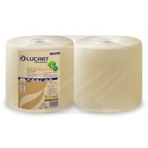 Cleaning unit as MAXI Lucart Eco Natural 800, 2 layers, 200 metres, 2 rolls