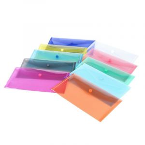 DISPLAY clasp envelope folder, PP mix colors