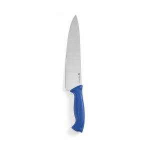 Nóż kucharski HACCP - 240 mm, niebieski - kod 842744