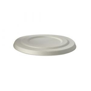 Lids for cane soup bowl, 50pcs white, diameter 14cm