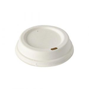 90mm cane lid for cup op.50pcs biodegradable (k/20)