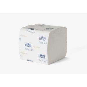 Papier toal. w składce Tork Premium, ekstra miękki T3 - 11,2x19cm - 7560 listków-Celuloza/Makulatura