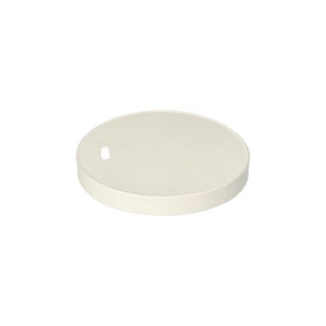 80mm PAP cup lid white op.50pcs (k/10) 250ml