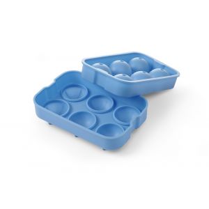 Ice cube tray in the shape of a ball