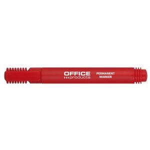 Marker, permanent, OFFICE PRODUCTS, round, 1-3mm (line), red