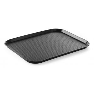 Polypropylene tray 350x450 black