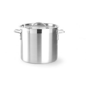 280 X 250 H High aluminium pot with lid