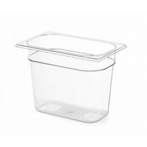 Container GN 1/4 of polycarbonate 65mm deep