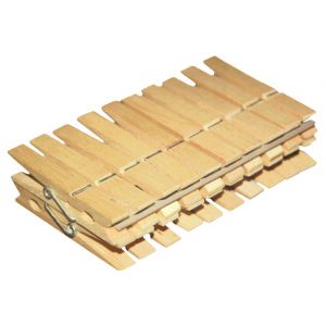 Wooden clip, price per pack of 20 pieces
