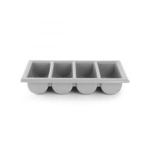 Cutlery Container GN 1/1 - 4-Piece - grey